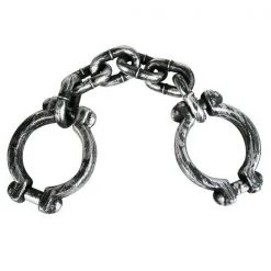 Unbranded Prisoner Convict Jumbo Neck And Hand Wrist Shackles Zombie Costume Accessory Costume Accessories