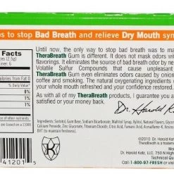 IHerb Health & Beauty Therabreath Fresh Breath Chewing Gum Xylitol Eliminates Bad Breath Halitosis