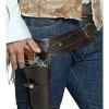 Smiffy's Wild West Western Cowboy Authentic Wandering Gunman Holster & Belt Costume Acces
