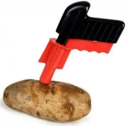 NA Potato Spud Gun Shoots Potato Pellets Target Game Kids Adults Party Game Costume Accessories