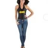 Rubies Deerfield Batgirl Leather-Look Corset Ladies Costume Costumes