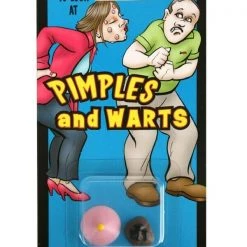 Tomfoolery Pimples & Warts Novelty Item Gag Party Prank Costume Accessories