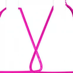 JD 80s Neon Rave Big Hoop Earrings 1980s Costume Accessory Round Or Triangle