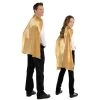 Balloon Agencies Costume Accessories Gold Cape Adult Men Women Costume Accessory