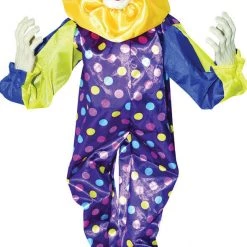 Unbranded 96cm Sinister Animated Clown Circus Halloween Decoration Prop