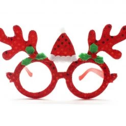 JD Party Christmas Costume Accessories Christmas Reindeer Rudolph Party Glasses Kids Adult Costume Accessory