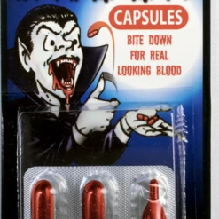 Forum Noveltioes 3Pk Of Fake Blood Capsules Bite Down For Real Looking Blood Halloween Blood Halloween Costumes