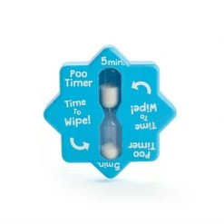 MDI Australia Koolface Blue Novelty Toy Toilet Watch Bathroom Poo 5 Minutes Timer Gift Home & Garden