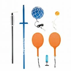 REBEL Home & Garden 2 In1 Totem Tennis & Soccer Trainer Outdoor Sports Game