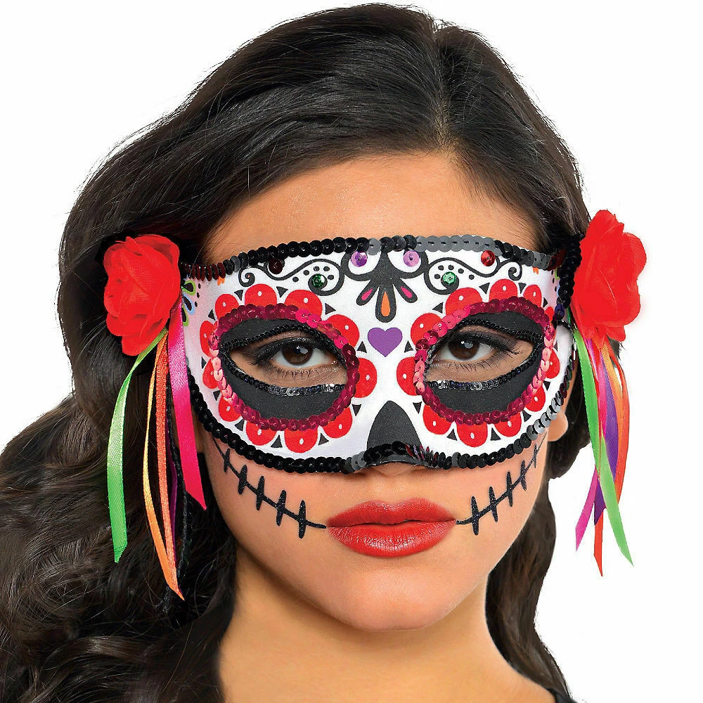 Balloon Agencies Day Of The Dead Ladies Masquerade Costume Mask Costume Accessories 1 Balloon Agencies Day Of The Dead Ladies Masquerade Costume Mask Costume Accessories