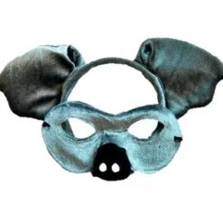 Sweidas Costume Accessories Farm Animal Headband & Mask Costume Set Sheep Panda Owl Fox Frog Cat Horse Zebra