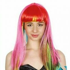 JD Party Fancy Dress Up Costume Party Long Wig Straight Cosplay Funk Disco Halloween Wigs 34 JD Party Fancy Dress Up Costume Party Long Wig Straight Cosplay Funk Disco Halloween Wigs