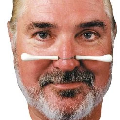 Morris Costumes Bone Thru Nose Caveman Fake Piercing Halloween Costume Accessory