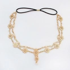 AliExpress Boho Pearl Rhinestone Head Chain Jewellery Headband Head Piece Hair Band 5 AliExpress Boho Pearl Rhinestone Head Chain Jewellery Headband Head Piece Hair Band