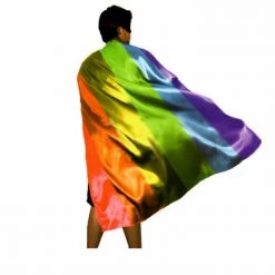 JD Costume Accessories 120cm Long Superhero Cape Sports Day Many Colours Adult Mens Ladies Cape Costume