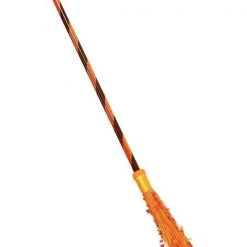 Rubie's Witch Broom Metallic Violet Orange Green Costume Accessory Costume Accessories