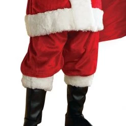 Rubie's Christmas Santa Claus Crimson Plush Suit Regency Classic Mens Costume Christmas Adult Costumes