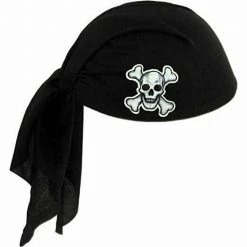 Balloon Agencies Black Scarf Pirate Hat Costume Accessory