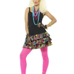 Smiffys 80s Retro Shell Suit Wild Girls Party Ladies Costume