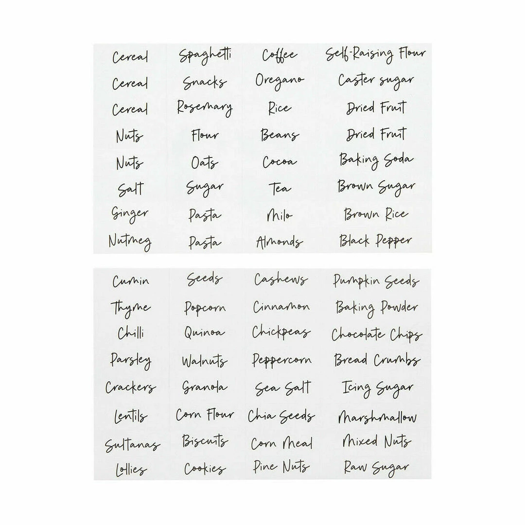 Unbranded Pantry Labels 64 Pantry Food Storage Labels Kitchen Pantry 64 Pack Home & Garden 1 Unbranded Pantry Labels 64 Pantry Food Storage Labels Kitchen Pantry 64 Pack Home & Garden