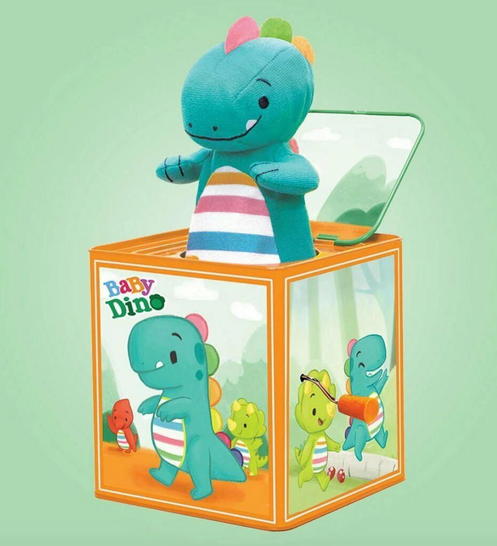 Williamvalentine Home & Garden Jack In The Box Dino The Dinosaur Wind Up Musical Toy 2 Williamvalentine Home & Garden Jack In The Box Dino The Dinosaur Wind Up Musical Toy