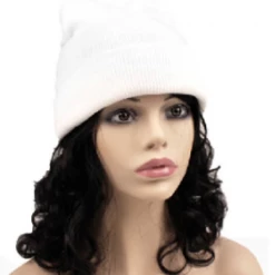 JD Party Costume Accessories Basic Beanie Plain Winter Ski Thermal Warm Knit Knitted Hat Cap Soft Unisex