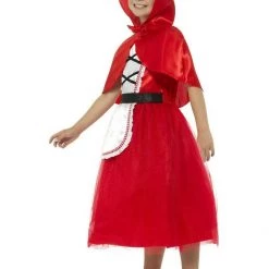 Smiffys Little Red Riding Hood Girls Costume And Basket