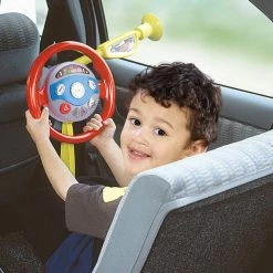 ATD Cadson Electronic Steering Wheel Backseat Driver Little Driver Pretend Play Home & Garden