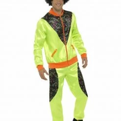 Smiffys Costumes Neon 90s 80s Height Of Fashion Shell Suit Tracksuit Mens Ladies Costume 22 Smiffys Costumes Neon 90s 80s Height Of Fashion Shell Suit Tracksuit Mens Ladies Costume