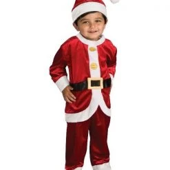 Rubies Lil' Mrs Claus Dress And Apron Set Lil' Santa Kids Costume Christmas Kids Costume