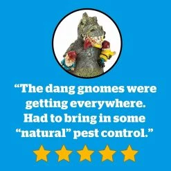 Williamvalentine BigMouth The Great Garden Gnome Massacre Garden Decor Home & Garden