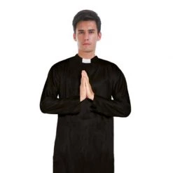 Unbranded Nun Costume Religious Catholic Priest Mens Halloween Costume Halloween Costumes