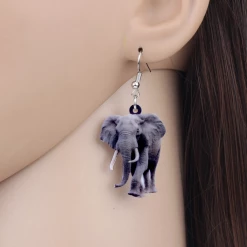 AliExpress African Elephant Earrings For Pierced Ears Creative Jewellery