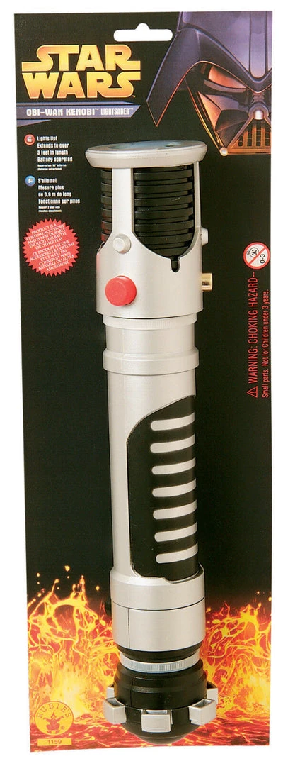 Morris Costumes Licensed Star Wars Obi Wan Electronic Lightsaber Extends 3 Feet Lights Up Blue Home & Garden 2 Morris Costumes Licensed Star Wars Obi Wan Electronic Lightsaber Extends 3 Feet Lights Up Blue Home & Garden
