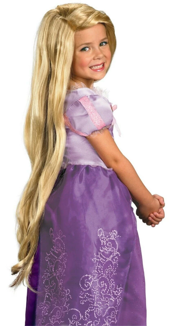 Morris Costumes Licensed Disney Tangled Rapunzel Long Blonde Wig Girls Costume Accessory 1 Morris Costumes Licensed Disney Tangled Rapunzel Long Blonde Wig Girls Costume Accessory