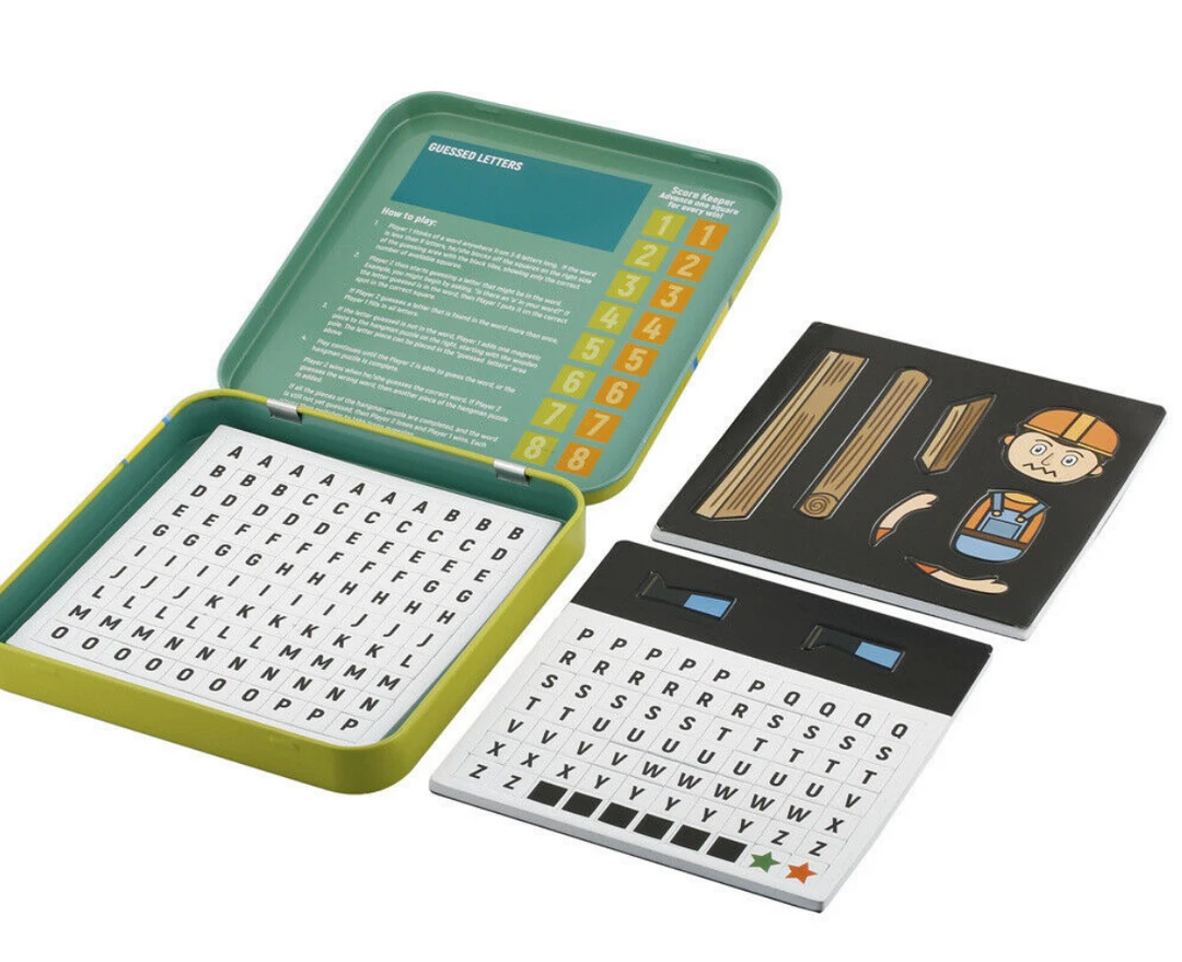 Kmart Magnetic Hangman Kids Family Fun Game 170 Letters And 9 Puzzles In A Tin Case 3 Kmart Magnetic Hangman Kids Family Fun Game 170 Letters And 9 Puzzles In A Tin Case