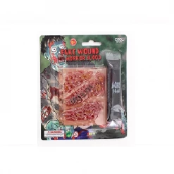 TNW Fake Wound With Horror Blood Stick On Wound Halloween Costume Prop Novelty Item Halloween Costumes