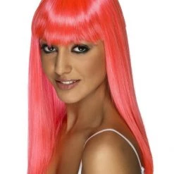 Smiffys Long Straight Glamourama Ladies Wig