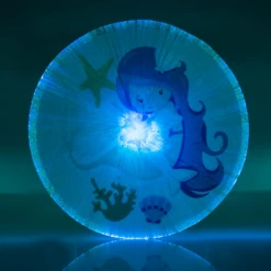 MDI Australia 4 X Mermaid Optical Fibre Fairy Lights Kids Bedroom Wall Decorations Home Decor