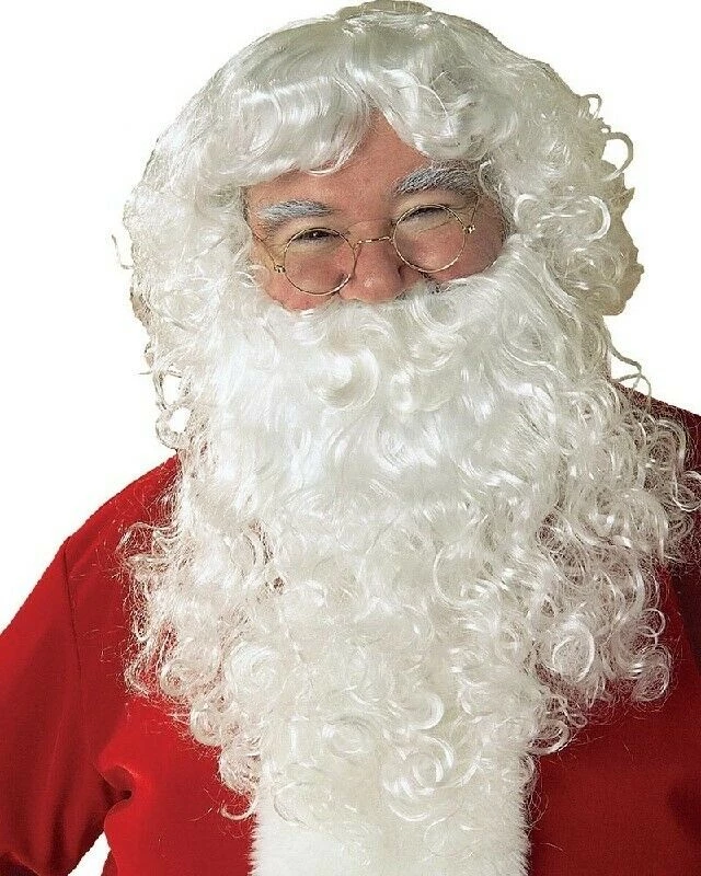 Rubies Christmas Santa Bell Wig Beard Belt Bell Strap Eyebrows Accessory Christmas Costume Accessories 5 Rubies Christmas Santa Bell Wig Beard Belt Bell Strap Eyebrows Accessory Christmas Costume Accessories