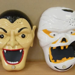 Spookytime Halloween Props/Decoration Animated Talking Doorbell & Pop Out Spider Halloween Prop Witch Pumpkin Vampire