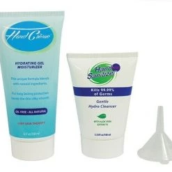 Tomfoolery Smuggle Your Booze Creme/Hand Sanitizer Hidden Flask Combo Pack With Funnel Health & Beauty