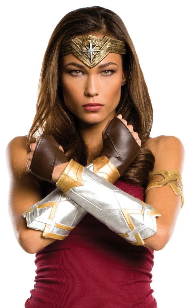 Rubies Dawn Of Justice Wonder Woman Tiara Glovetts Gauntlets Armband Deluxe Costume Kit Costume Accessories 1 Rubies Dawn Of Justice Wonder Woman Tiara Glovetts Gauntlets Armband Deluxe Costume Kit Costume Accessories