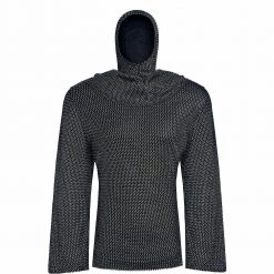 Balloon Agencies Chainmail Tunic & Hood Long Sleeved Top Men's Costume Costumes 6 Balloon Agencies Chainmail Tunic & Hood Long Sleeved Top Men's Costume Costumes