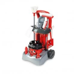 ATD Casdon Toy Henry Hetty Floor Cleaning Set Deluxe Toy Cleaning Trolley