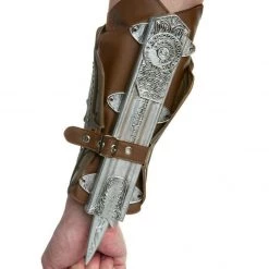 Morris Costumes Assassins Creed Ezios Bladed Gauntlet Weapon Adult Costume Accessory