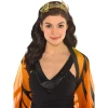 Balloon Agencies Costume Accessories Golden Butterfly Queen Wood Land Fairy Headband Ladies Costume Accessory