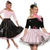 Tomfoolery Costumes 50s Poodle Skirt Size STD Ladies Costume
