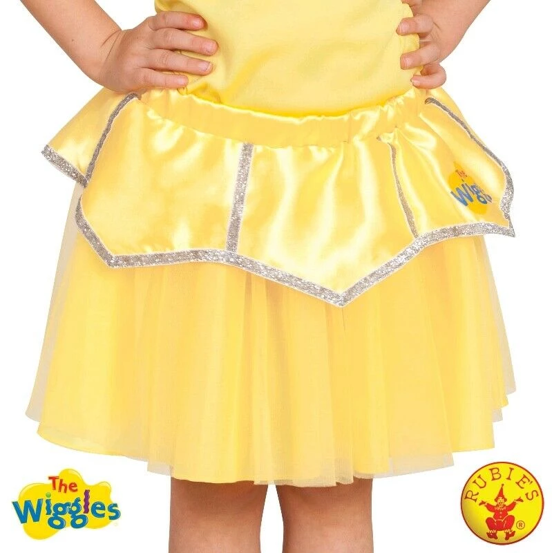 Rubie's Emma The Wiggles Yellow Ballerina Top Skirt Headband And Bow Girls Costume 4 Rubie's Emma The Wiggles Yellow Ballerina Top Skirt Headband And Bow Girls Costume