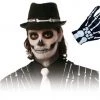 Rubie's Skeleton Fedora Hat Gloves Suspenders Braces Halloween Costume Accessory Costume Accessories